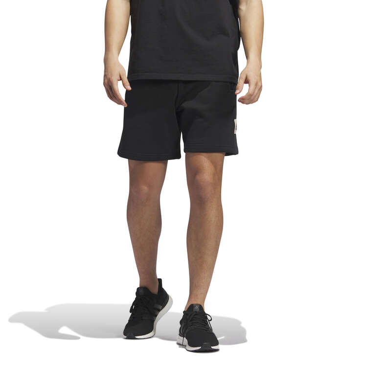 adidas Mens ALL SZN Fleece Shorts Black XS, Black, rebel_hi-res