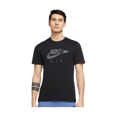 Nike Air Mens Sportswear Tee Black L, Black, rebel_hi-res