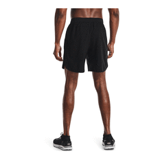 Under Armour Mens Launch 7 inch Running Shorts, Black, rebel_hi-res