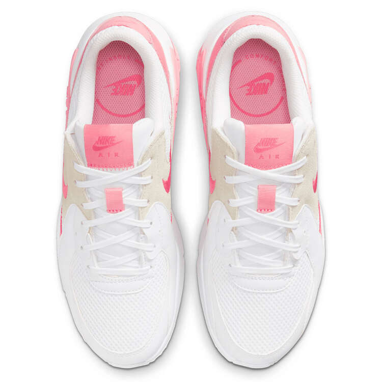 Nike Air Max Excee Womens Casual Shoes, White/Pink, rebel_hi-res