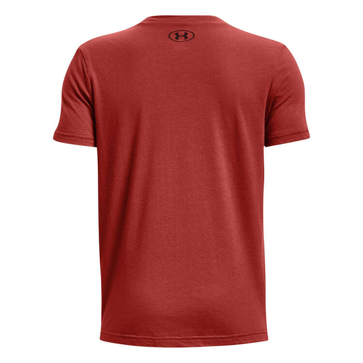 Under Armour Boys Project Rock BSR Stand Tee, Red, rebel_hi-res