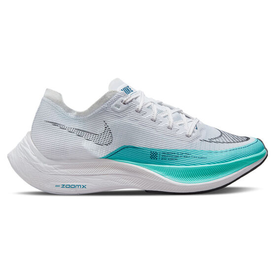 Nike ZoomX Vaporfly Next% 2 Womens Running Shoes, White/Mint, rebel_hi-res