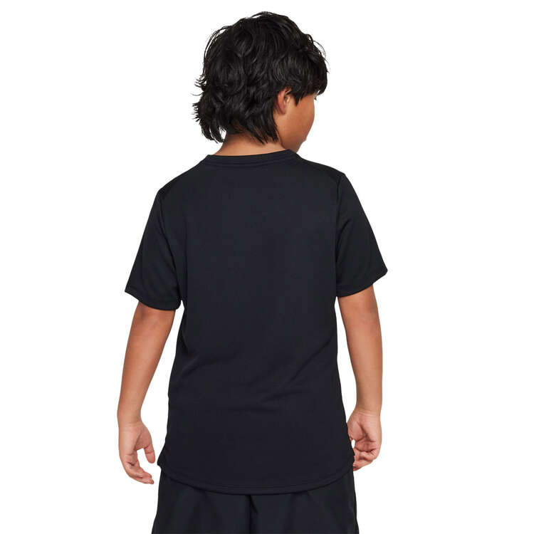 Nike Boys Dri-FIT Miler Tee Black XS, Black, rebel_hi-res