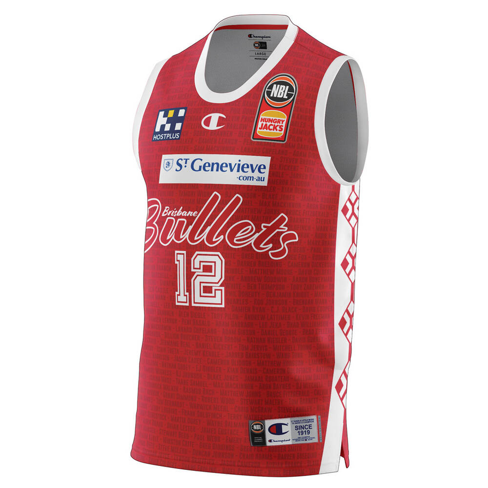 Brisbane Bullets Jerseys & Teamwear, NBL Merch