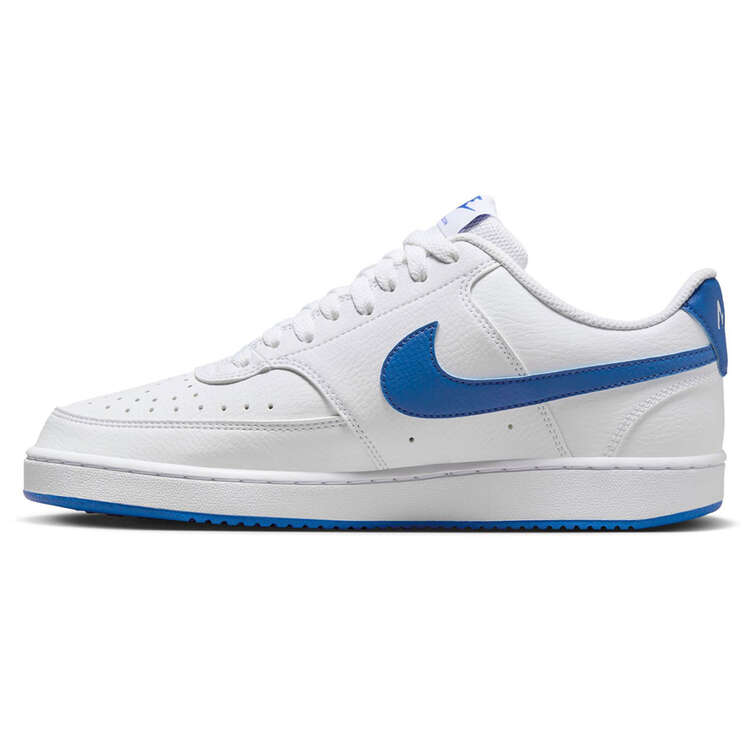 Nike Court Vision Low Next Nature Mens Casual Shoes White/Blue US 7, White/Blue, rebel_hi-res
