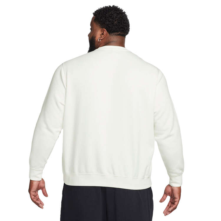 Nike Sportswear Club Crew Sweatshirt Offwhite XS, Offwhite, rebel_hi-res
