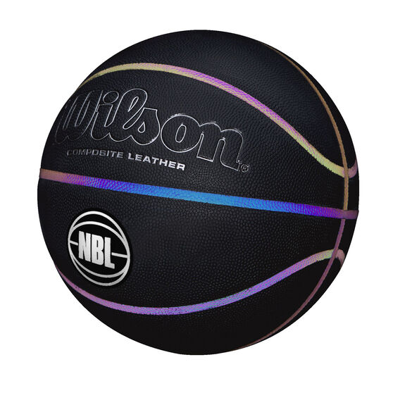 Wilson NBL Highlight 2.0 Basketball Black / Multi 7, Black / Multi, rebel_hi-res