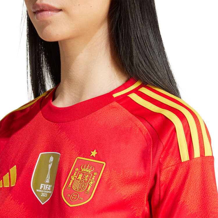 Spain 2024/25 Womens Home Jersey Red S, Red, rebel_hi-res