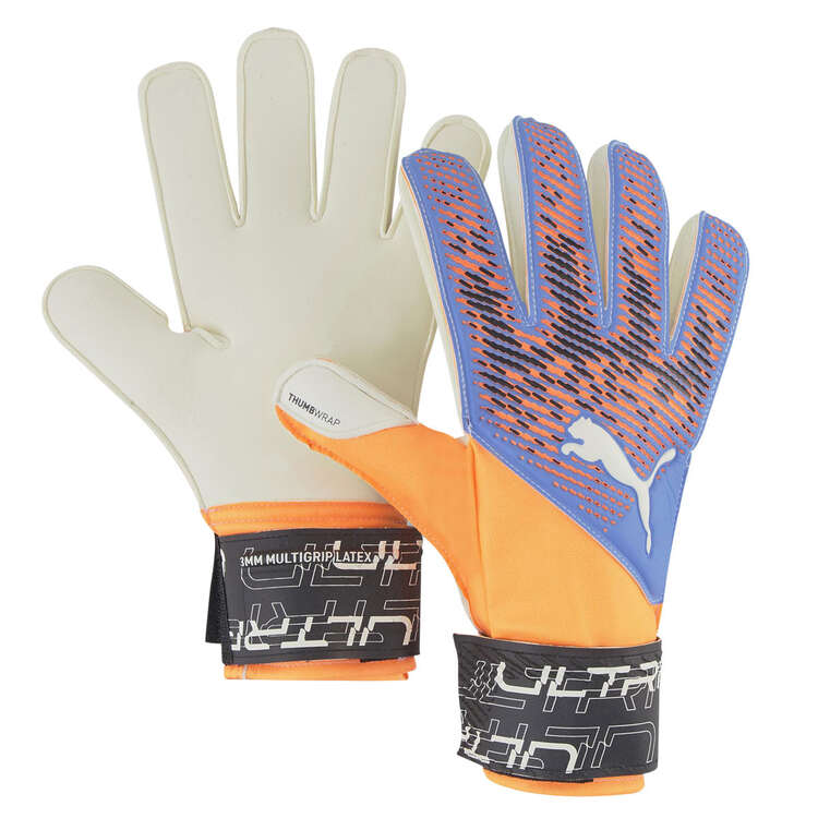 PUMA ULTRA Grip 3 RC Goalkeeping Gloves, Orange, rebel_hi-res