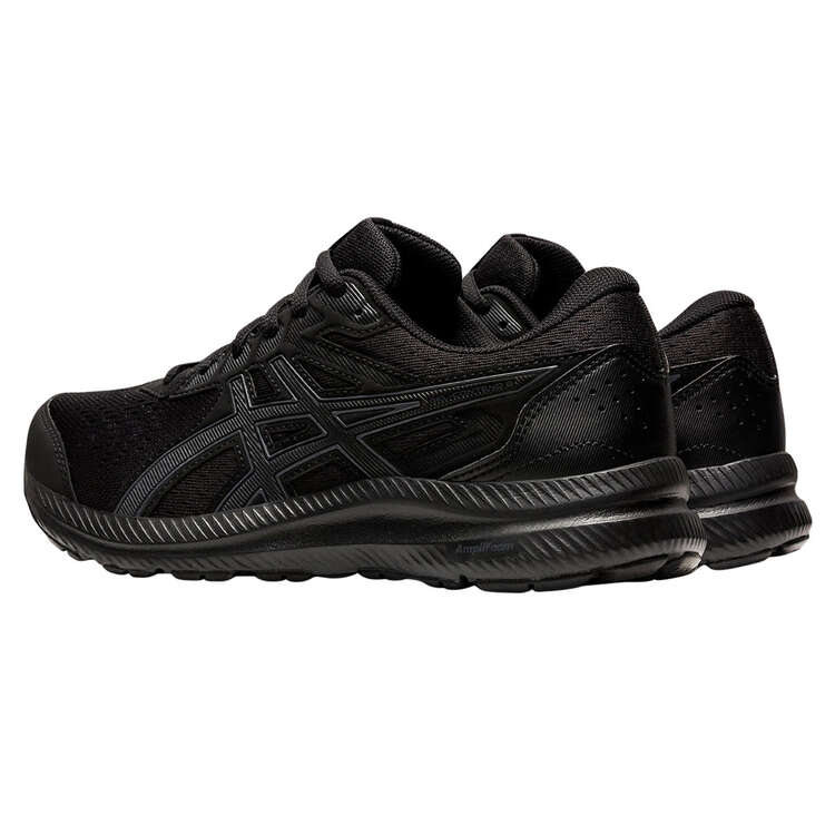 Asics GEL Contend 8 Womens Running Shoes, Black, rebel_hi-res