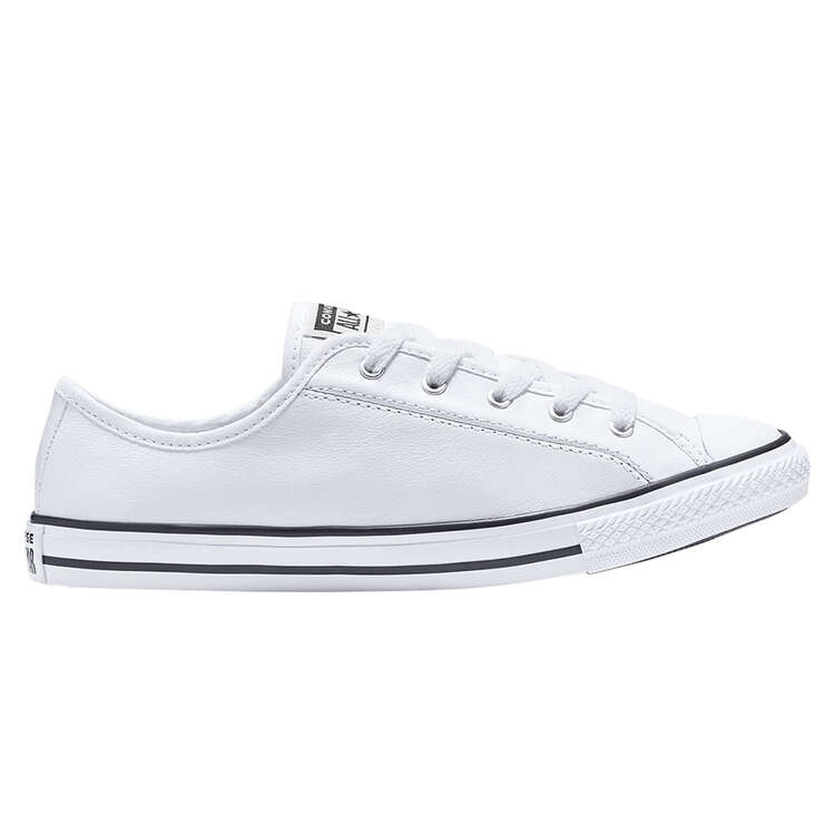 Converse Chuck Taylor Dainty Low Leather Womens Casual Shoes White US 6 |  Rebel Sport