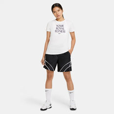 Nike Womens Dri-FIT Royal Flyness Basketball Tee White XS, White, rebel_hi-res