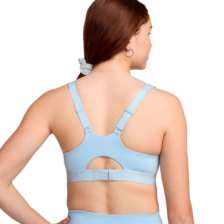 Nike Womens Indy High Support Padded Sports Bra, Blue, rebel_hi-res