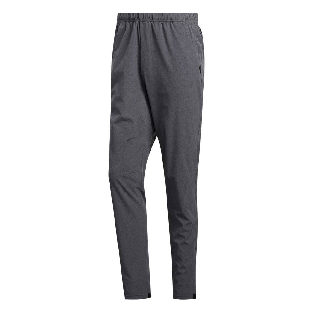 adidas Mens City Base Woven Track Pants Grey L | Rebel Sport