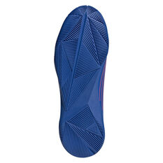 adidas Predator Edge .3 Kids Indoor Soccer Shoes, Blue/Red, rebel_hi-res