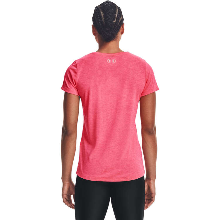Under Armour Womens UA Tech Twist Tee Red XS, Red, rebel_hi-res
