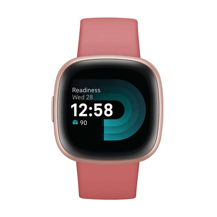Fitbit Versa 4 Elevated Fitness Watch - Pink Sand/Copper Rose, , rebel_hi-res