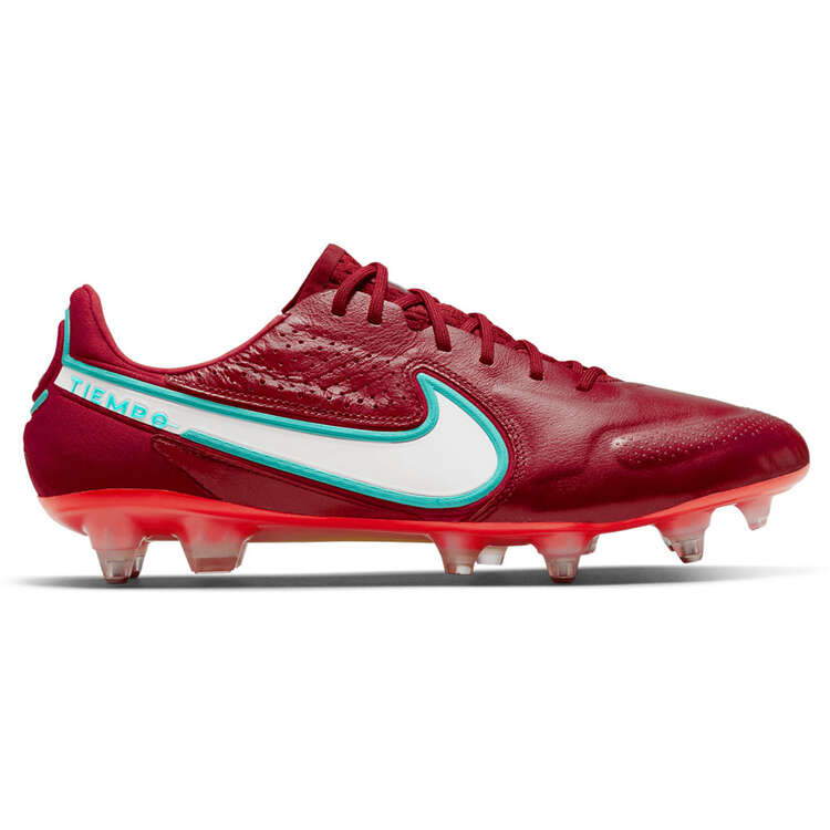 Origineel Gepensioneerd Zeehaven Nike Tiempo Legend 9 Elite SG Football Boots Red/Green US Mens 9.5 / Womens  11 | Rebel Sport