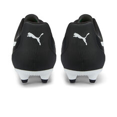 Puma Monarch 2 Football Boots, Black/White, rebel_hi-res