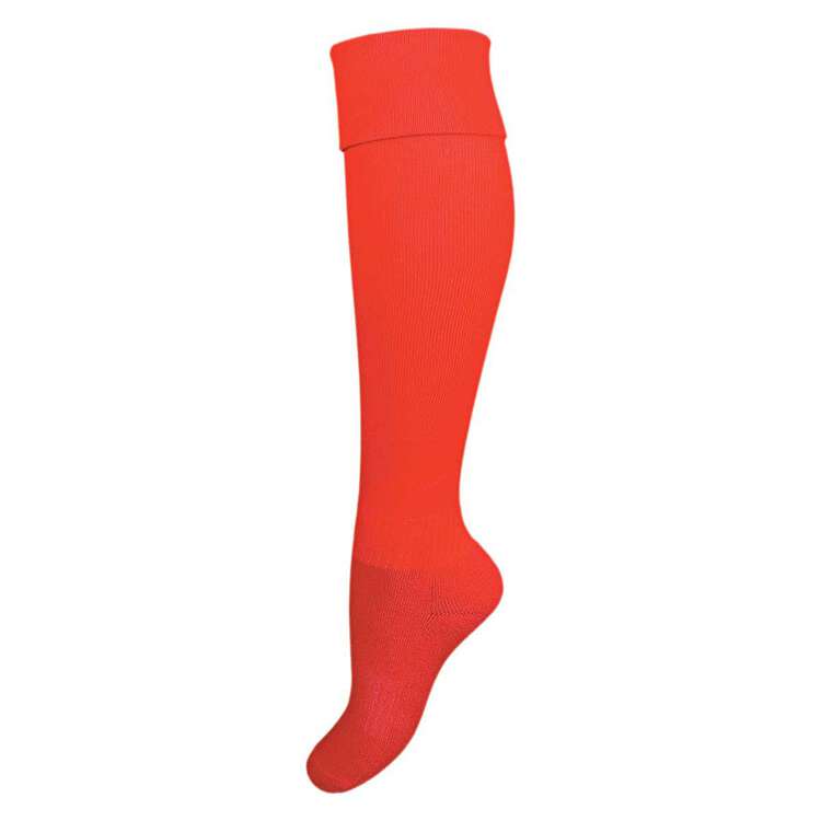 Burley Kids Football Socks, Red, rebel_hi-res