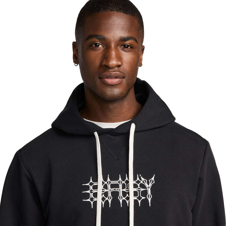 Nike Mens Kevin Durant Dri-FIT Standard Issue Pullover Basketball Hoodie, Black, rebel_hi-res
