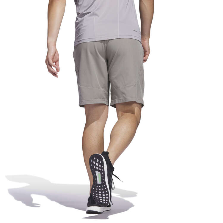 adidas Mens Axis Woven Shorts Grey S, Grey, rebel_hi-res
