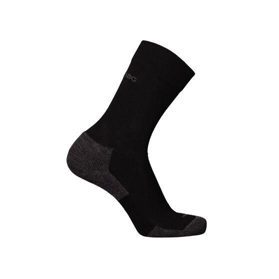 macpac Unisex Footprint Socks, Black, rebel_hi-res