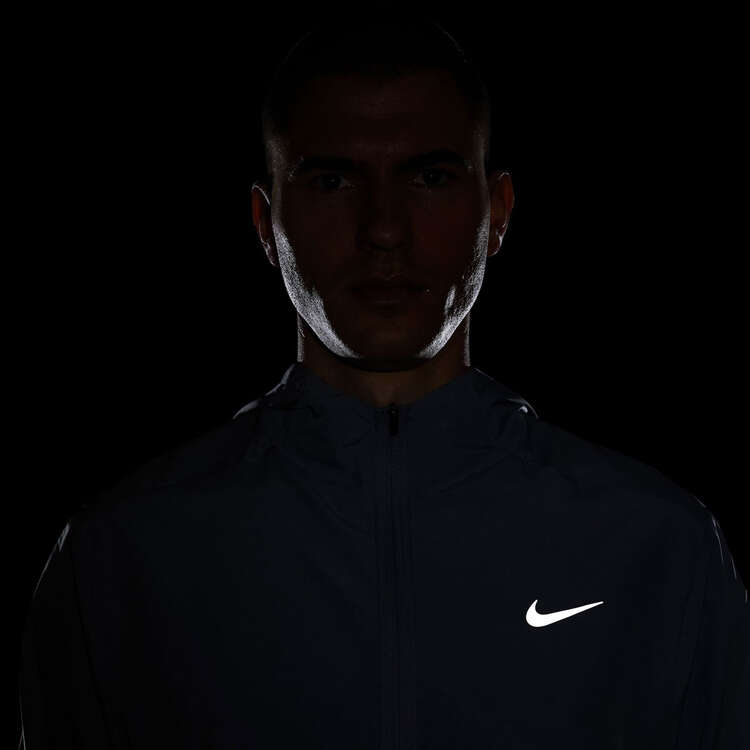 Nike Mens Form Dri-FIT Hooded Versatile Jacket, Cyan, rebel_hi-res