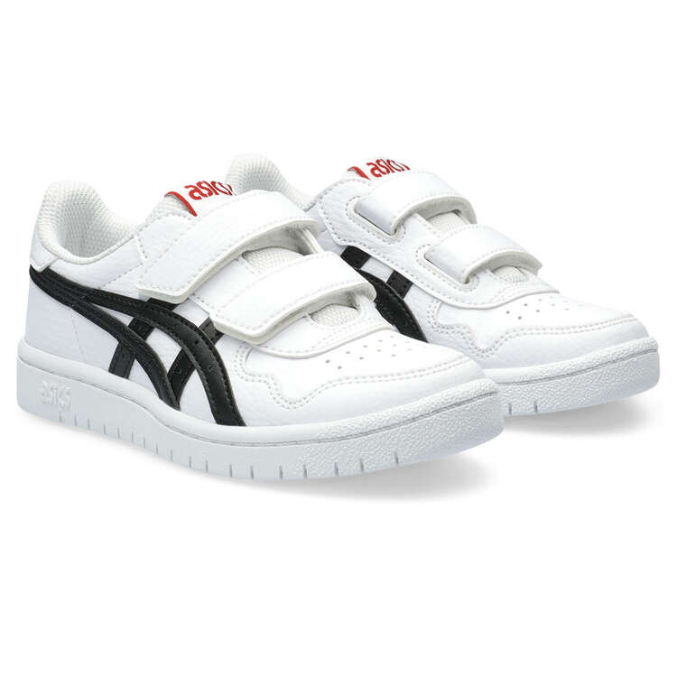 Asics Japan S PS Kids Casual Shoes, White/Black, rebel_hi-res