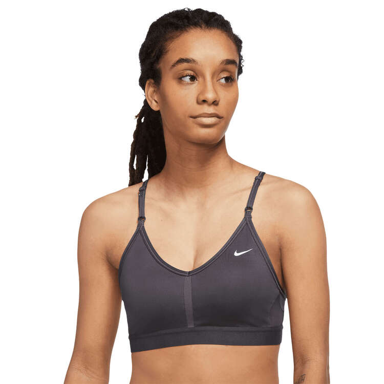 Nike Womens Dri-FIT Indy Padded Sports Bra Black XS