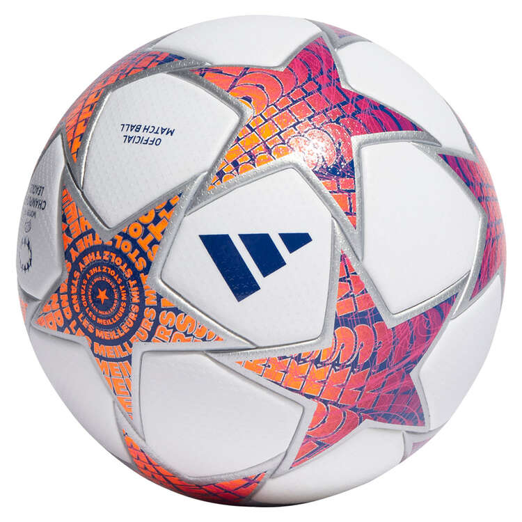 adidas Womens UEFA Champions League 2023/24 Official Match Club Soccer Ball, , rebel_hi-res