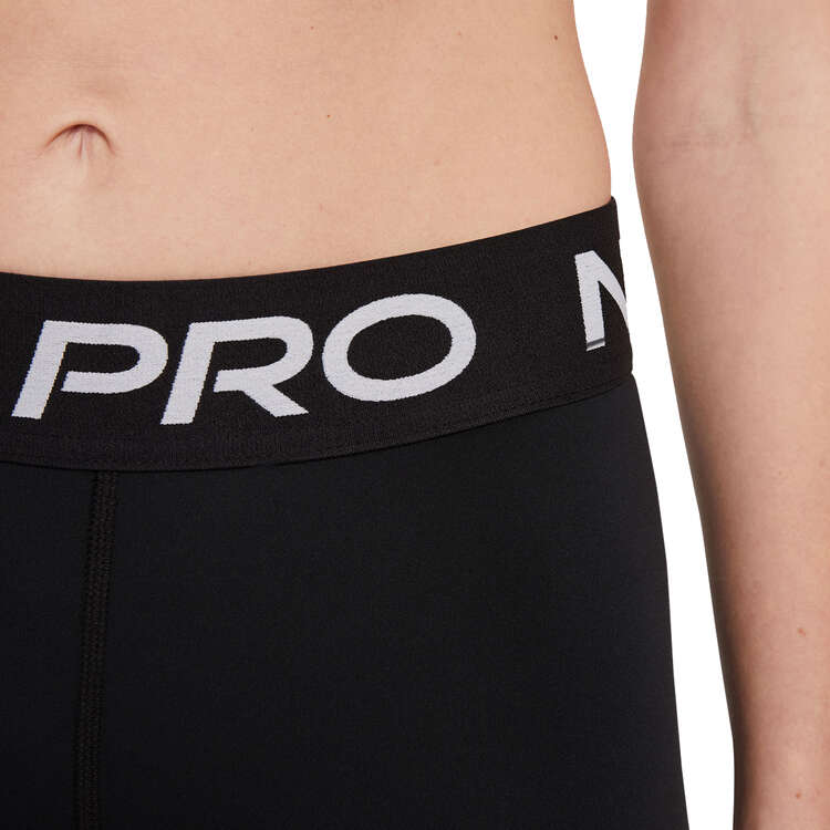 Nike Pro Womens 365 5in Shorts Black S, Black, rebel_hi-res