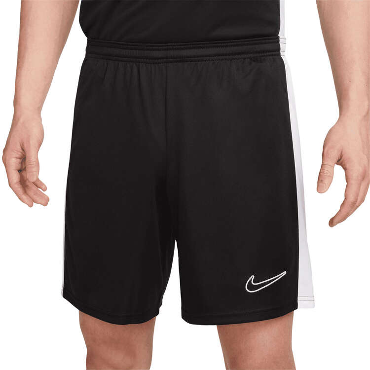 Nike Mens Dri-FIT Academy 23 Football Shorts Black/White S, Black/White, rebel_hi-res