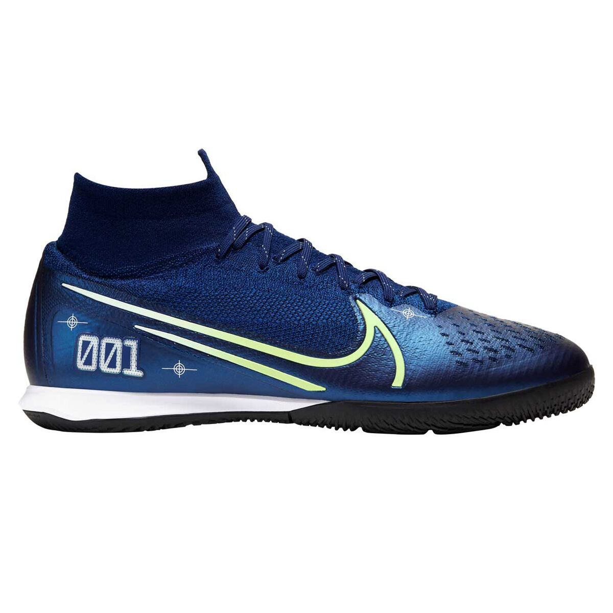 nike indoor soccer shoes blue