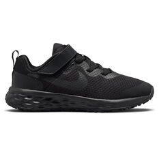 Nike Revolution 6 PS Kids Running Shoes Black US 11, Black, rebel_hi-res