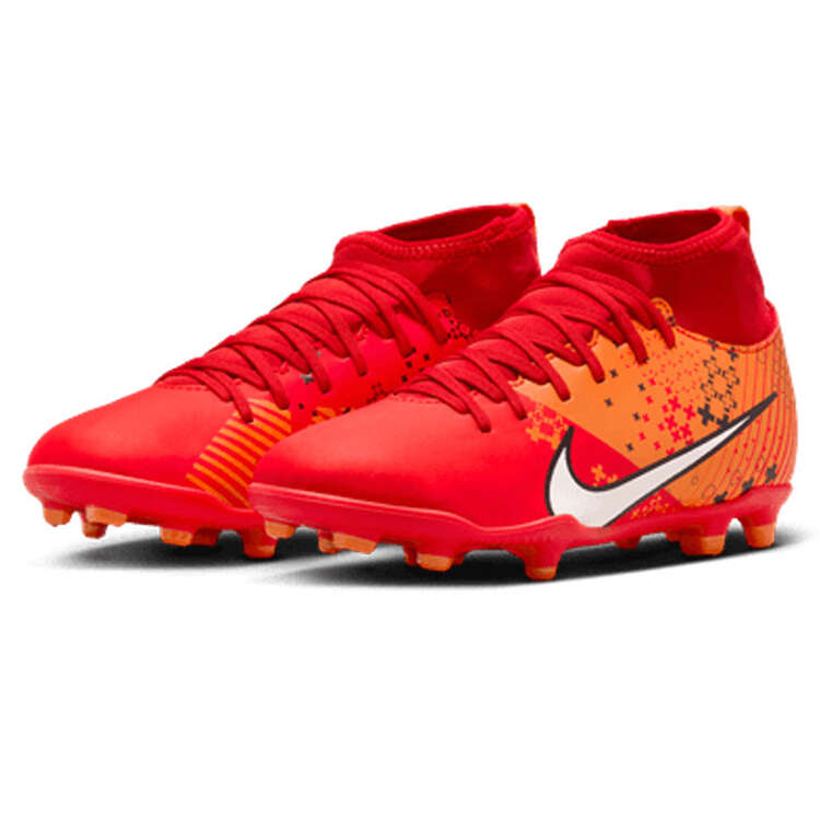 Nike Zoom Mercurial Dream Speed Superfly 9 Club Kids Football Boots, Crimson/Orange, rebel_hi-res