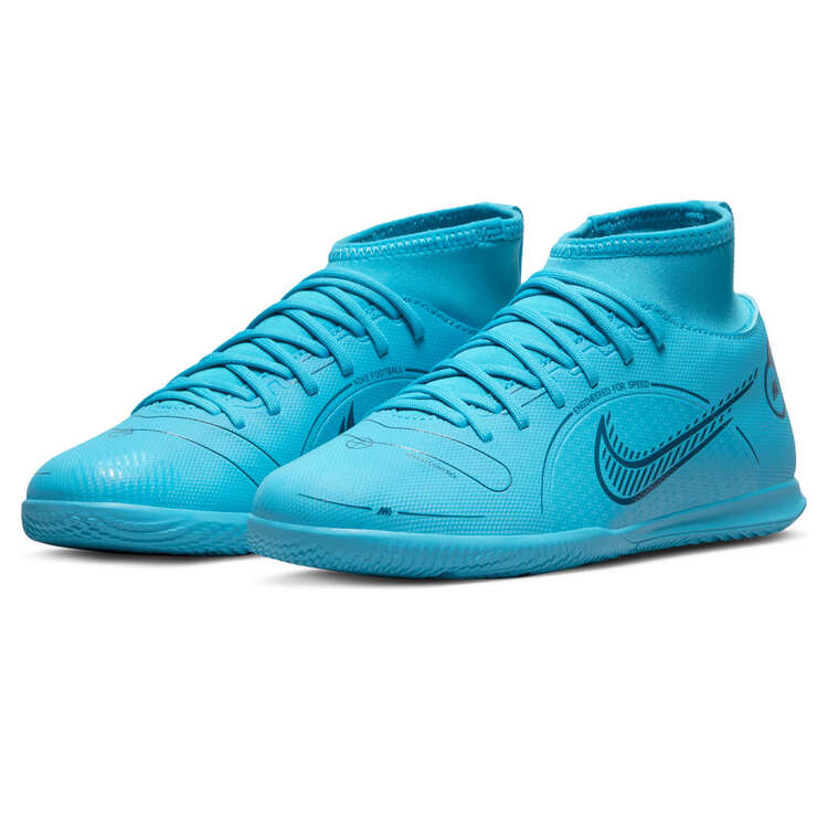 Nike Mercurial Superfly 8 Club Kids Indoor Soccer Shoes Blue/Orange US 1 |  Rebel Sport