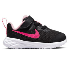 Nike Revolution 6 Next Nature Toddlers Shoes Black/Pink US 4, Black/Pink, rebel_hi-res