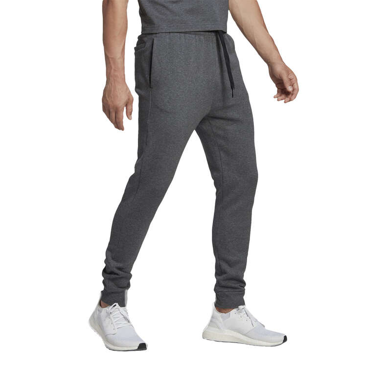 adidas Mens Essentials Feel Cozy Fleece Track Pants, Grey, rebel_hi-res