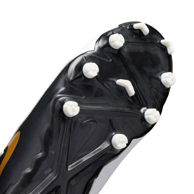 Nike Phantom GX 2 Academy Kids Football Boots, White/Black, rebel_hi-res