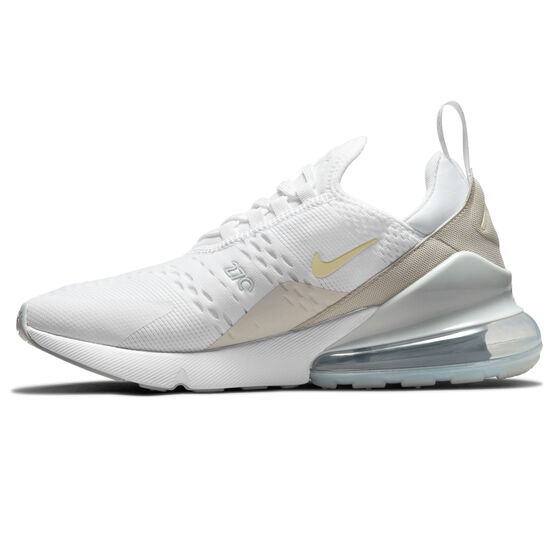 Nike Air Max 270 Essential Womens Casual Shoes White/Grey US 6, White/Grey, rebel_hi-res