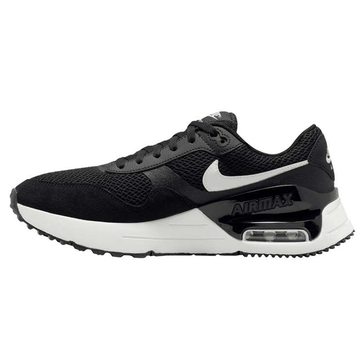 Nike Air Max SYSTM Mens Casual Shoes Black/White US 7, Black/White, rebel_hi-res