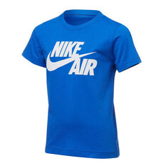 Nike Air Boys Swoosh Tee, Blue/White, rebel_hi-res