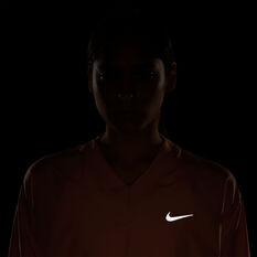 Nike Womens Swoosh Run Jacket, Peach, rebel_hi-res