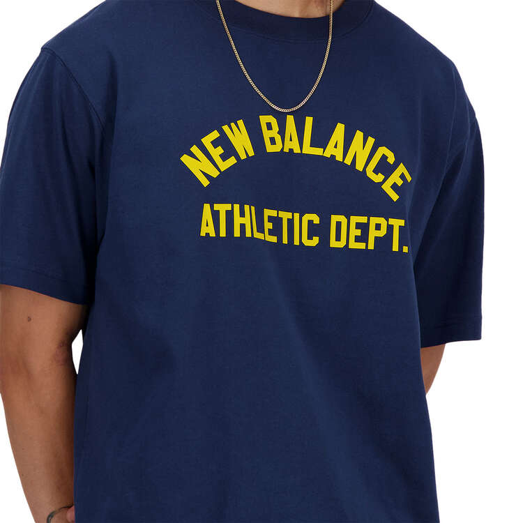 New Balance Mens Sportswears Greatest Hits Tee, Navy, rebel_hi-res