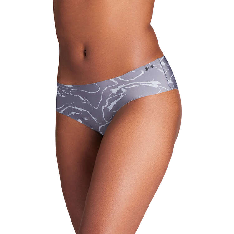 Under Armour Womens UA Pure Stretch Seamless Hipster Briefs 3 Pack Multi XS, Multi, rebel_hi-res