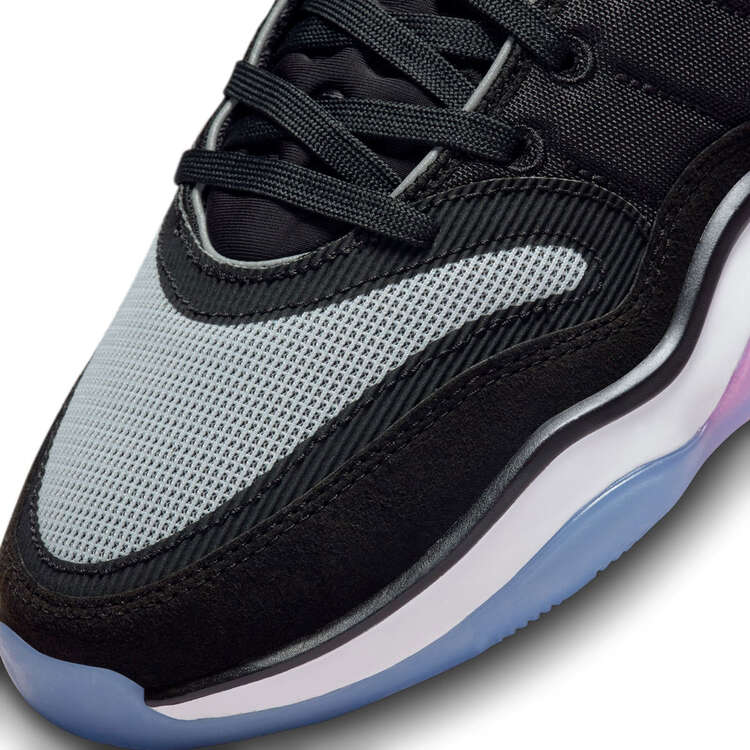 Nike Air Zoom G.T. Hustle 2 Basketball Shoes, Black/White, rebel_hi-res