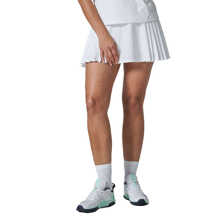 Ell/Voo Womens Tennis Skort, White, rebel_hi-res