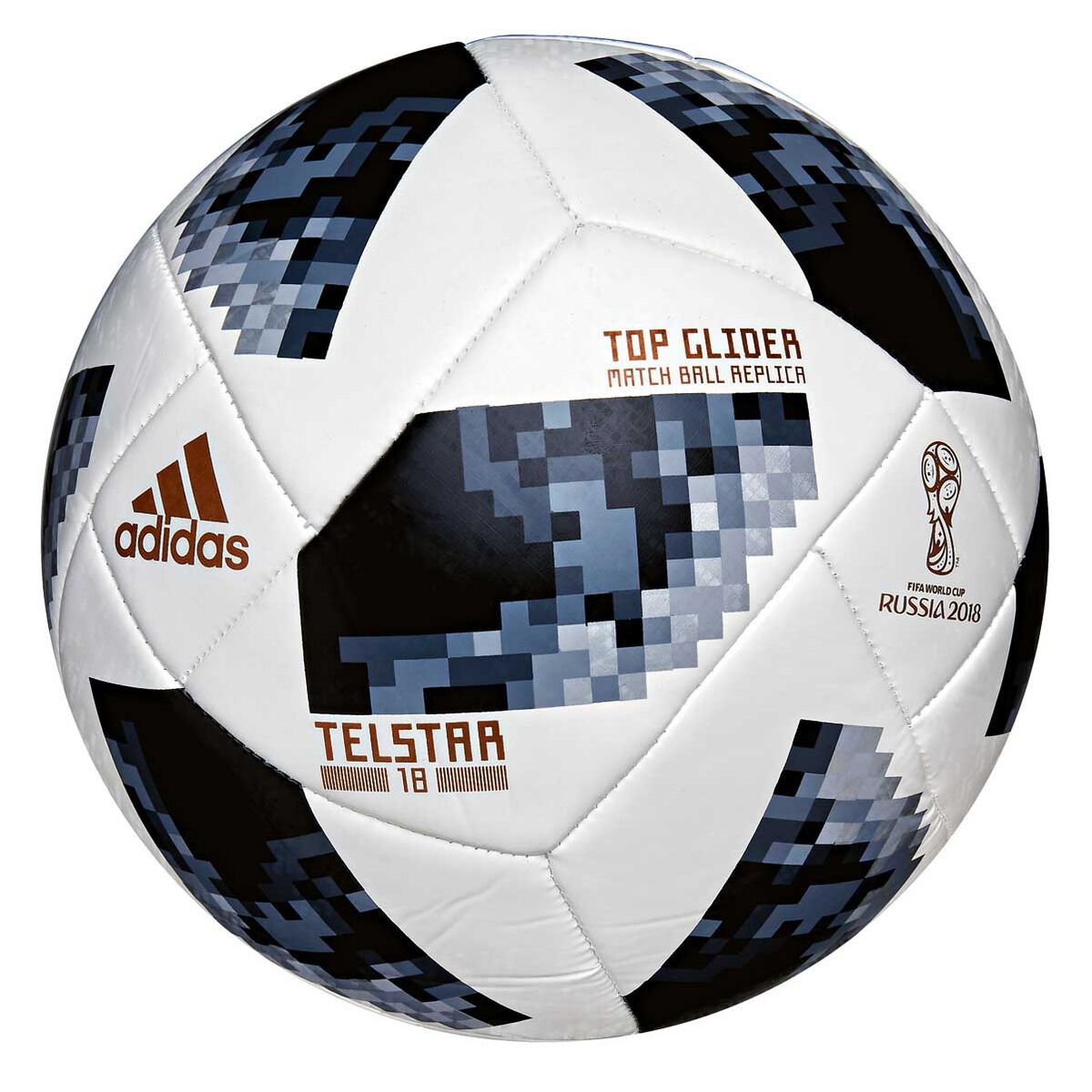 adidas Telstar 2018 Top Glider Soccer Ball | Rebel Sport