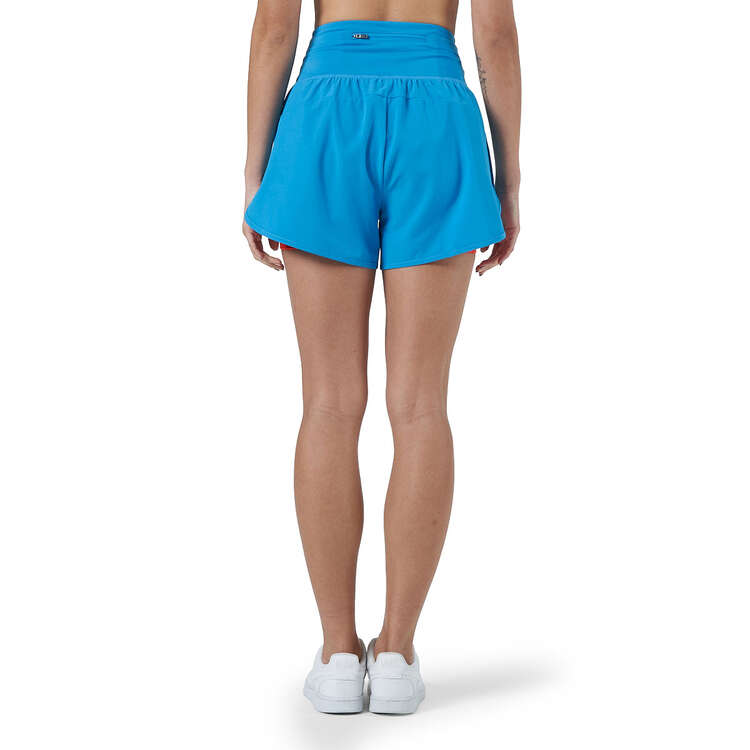 Ell/Voo Womens Alana 2 in 1 Shorts, Blue, rebel_hi-res